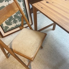 <値下げ>無印良品　学習デスク　パイン材　オフィス　リモートワークの画像