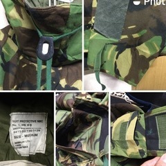 ★お値下げしました！★新品未使用 80年代 イギリス軍実品 プロテクティブケミカルスーツ MK3の画像
