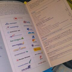 国際線 時刻表★KLMオランダ航空×3冊スイス航空×1冊★1990年代～2000年★手渡し限定の画像