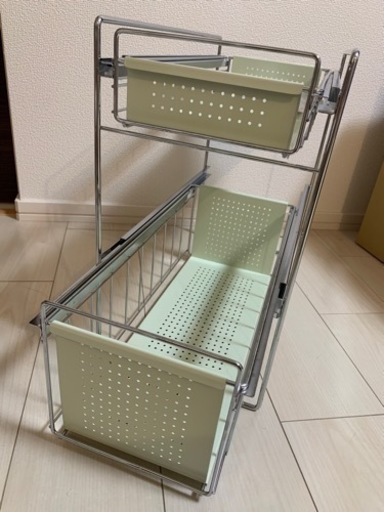 定価9,990円 シンク下スライドラック