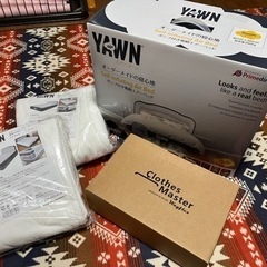 新品未使用　エアーベッド　エアーヨーン　airYAWN 専用シーツ付　ベッドの画像