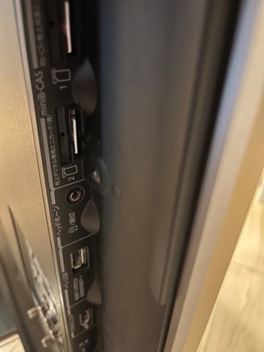 REGZA42インチTV タイムシフトマシン搭載