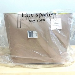 【新品】kate spade (ケイトスペード) トートバッグ ピンクベージュの画像