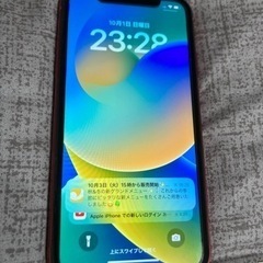 iPhone11 128G SIMフリー　レッドの画像