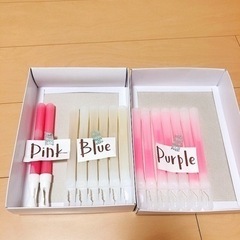 カラードレス色当て　ペンライト　サイリウム　スタンド　結婚式　ウ...