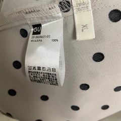 【取引完了しました】長袖ワンピース／水玉の画像