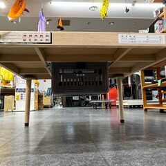 【店頭お渡し】USED　豆炭コタツ　炬燵　ミツウロコ　69㌢角　の画像