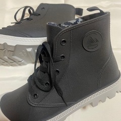 【未使用】レインシューズ　靴　雨具　ブラックの画像