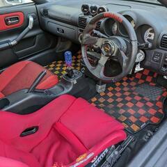 ZZW30　MR-S 5MT テイン車高調　レイズ製ホイール　フルバケの画像