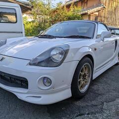 ZZW30　MR-S 5MT テイン車高調　レイズ製ホイール　フルバケの画像