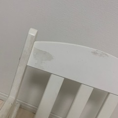 IKEA ロッキングチェア　白　子供用の画像