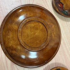 津軽　菓子盆と菓子皿の画像