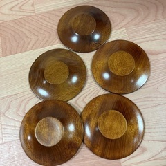 津軽　菓子盆と菓子皿の画像