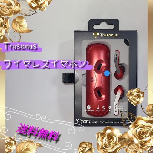 週末セール★Dgettie TE-03　ワイヤレスイヤホン　レッド　新品未開封★