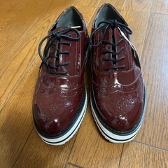 グローバルワーク　レースアップスニーカーの画像
