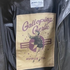 AVIREX レザージャケット ライダースの画像