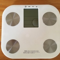 オーム電機体重体組成計です！値下げー‼︎