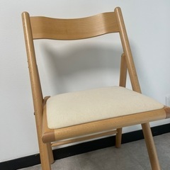 無印 椅子 折りたたみ 家具の中古が安い！激安で譲ります・無料