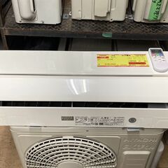 K04556　日立　2019年製　中古エアコン　主に6畳用　冷房能力　2.2KW ／ 暖房能力　2.2KW