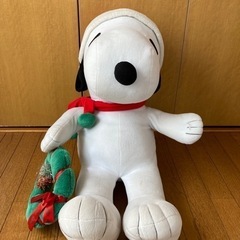 ＊SNOOPYサンタ  ぬいぐるみ ／ 中古 ＊の画像