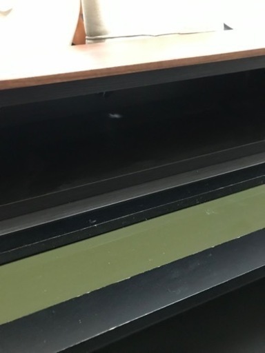 取引場所　南観音　K2310-034 モダンデザインTVボード　汚れ　キズあり　プッシュ式引き出しあり