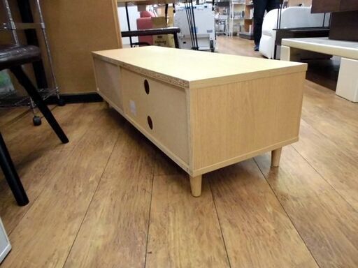 ニトリ 幅118 マロニエ テレビボード ローボード ルーブル TV  テレビ台 TVボード TV台 札幌 厚別店