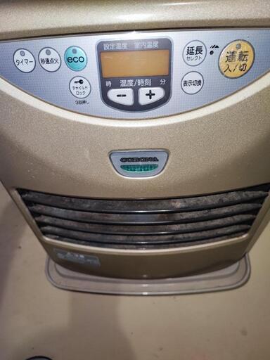強制通気型開放式石油ストーブ