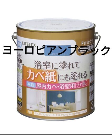 ￥2000 浴室にも塗れて壁紙にも塗れる アサヒペン 水性塗料 DIY