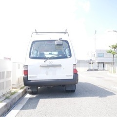 マツダ　ボンゴバン　1t コラムシフト　荷室フラット　ワンオーナー　車検7年8月の画像