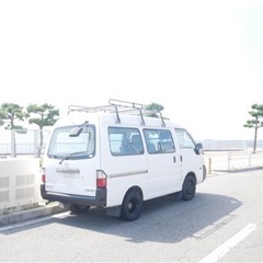 マツダ　ボンゴバン　1t コラムシフト　荷室フラット　ワンオーナー　車検7年8月の画像