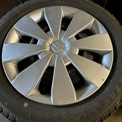 取引者決定！9〜9.5分山！ブリザック 155/65R14 ホイ...