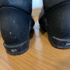 スキー板ブーツセット　要修理の画像