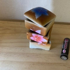 骨董　可愛い三段重ね器　時代詳細不明　ミニチュア
