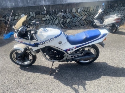 ホンダ VT250F 書付 レストアベース 部品取り MC08