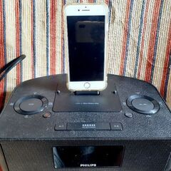 🔈️PHILIPS AJ705D  iPhone/iPadドック ラジオ 時計機能付きの画像