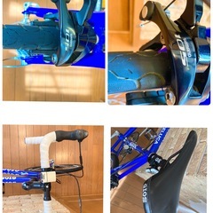 GIOS  FELUCA ミニベロ/ロードバイク前後105にアップグレード済み❗の画像