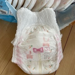 オムツ　余り　ムーニーマン　女の子用Lサイズ　17枚の画像