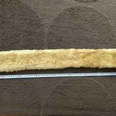 ROPE フェイクファーマフラー　ベージュの画像