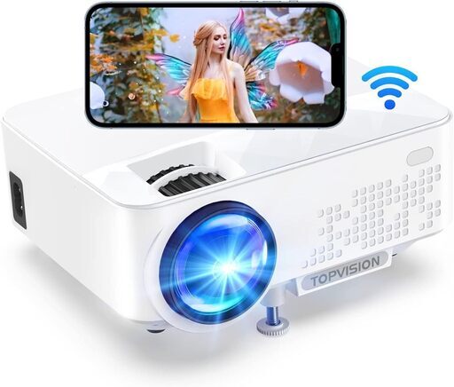【美品】TOPVISION　小型 ホームプロジェクター
