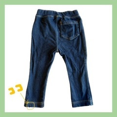 【８０サイズ】GAP未着用品☆含む3点セット！！デニム風スパッツ3点☆の画像