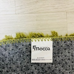 引越しの為11/4(土)処分‼︎ お値下げ！ "¥2500→¥2000→¥1500→¥1000" mocoa ラグ/カーペットSサイズ(130×190)の画像
