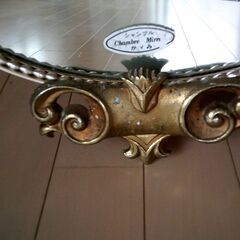 シャンブルミラー　ビンテージものの画像