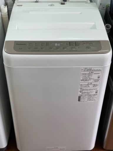 送料・設置込み　洗濯機　6kg Panasonic 2021年