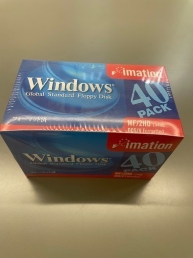 Windows floppy disk 40pack +24枚　MOプラケース12枚付き