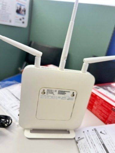 BUFFALO無線LAN親機ノイズに強く飛ぶWi-Fi 2台分早い者勝ち❗️