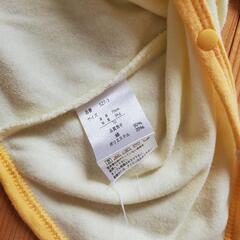 ７０cm黄色長袖ロンパースの画像