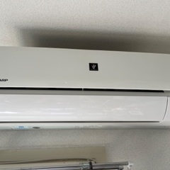 SHARP AY-H22N-W WHITE エアコン　冷房　暖房　室外機