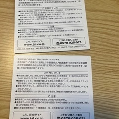 JAL 株主割引券