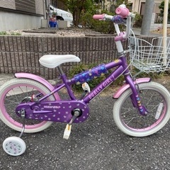 幼児用自転車補助輪　サイドスタンド