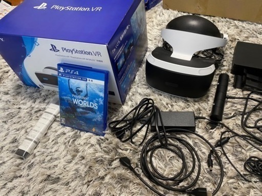PS5アダプタ付 付属品有 PSVR CUHJ-16006  CUH-ZVR2
